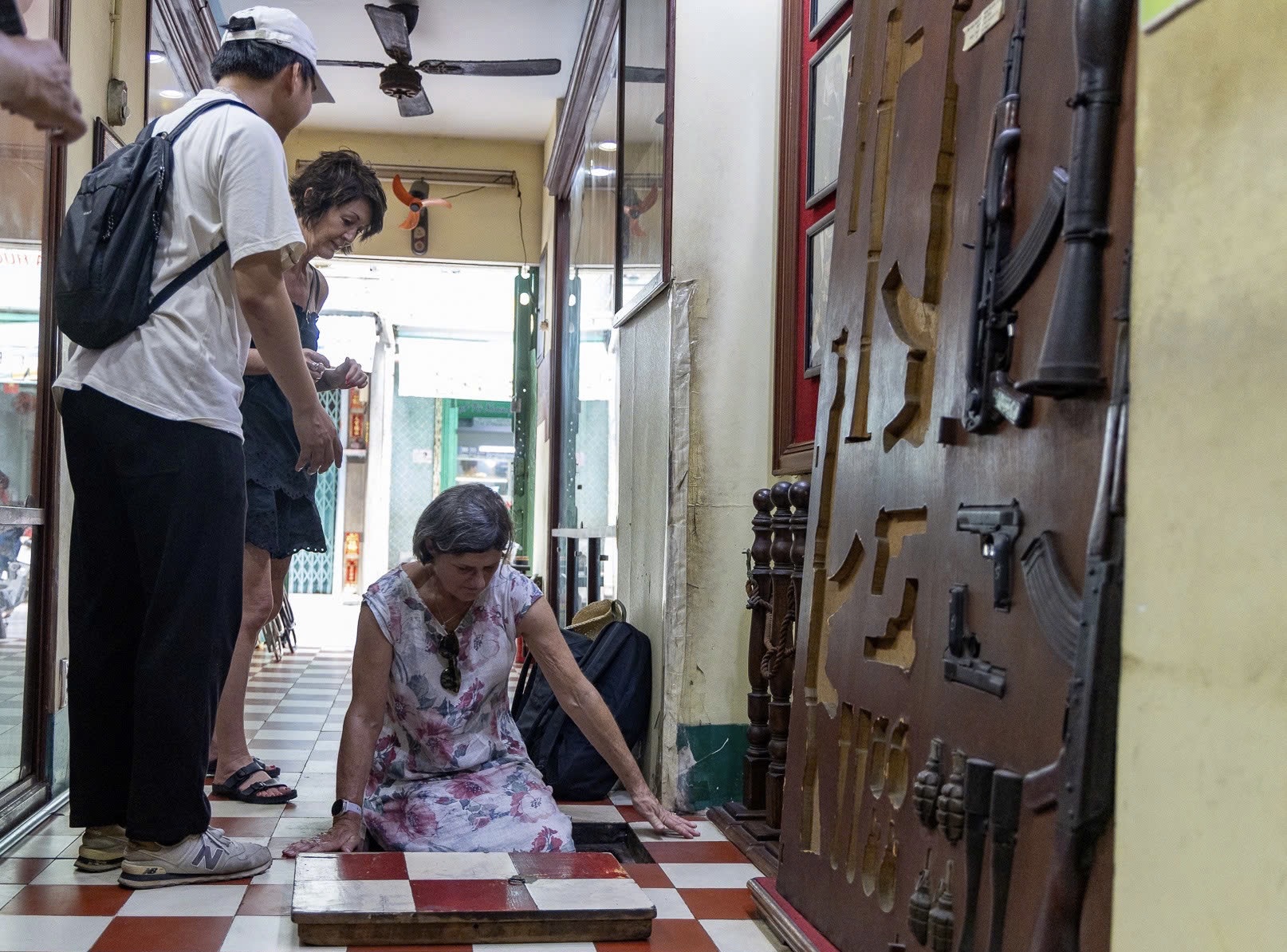 Căn hầm bí mật của Biệt động Sài Gòn thu hút khách tham quan dịp lễ 30-4