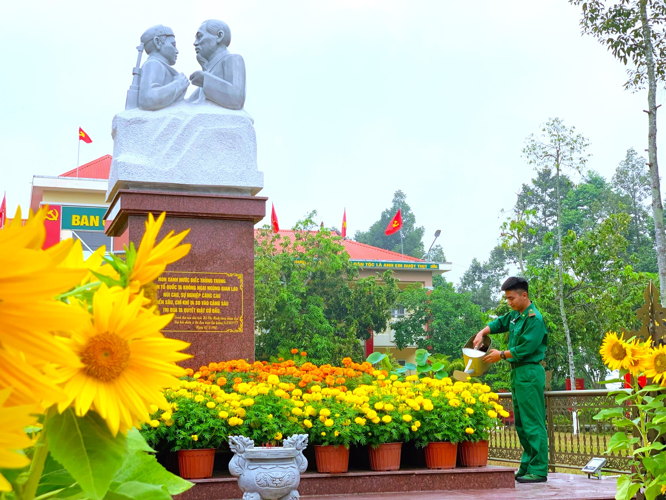 Khi mùa Xuân ở lại cùng người lính Biên phòng