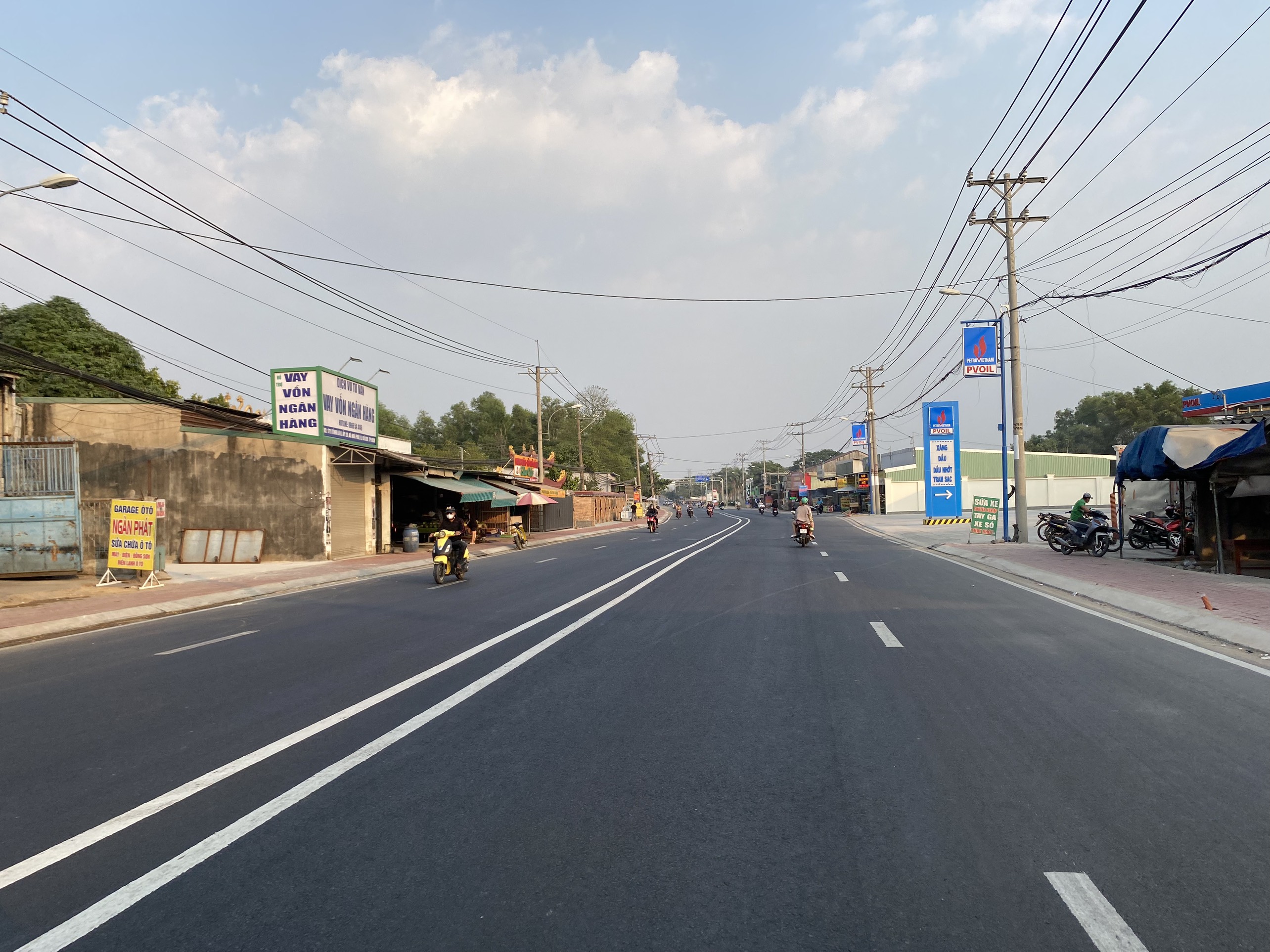 Diện mạo mới của Tỉnh lộ 8, Củ Chi sau khi được sửa chữa, nâng cấp