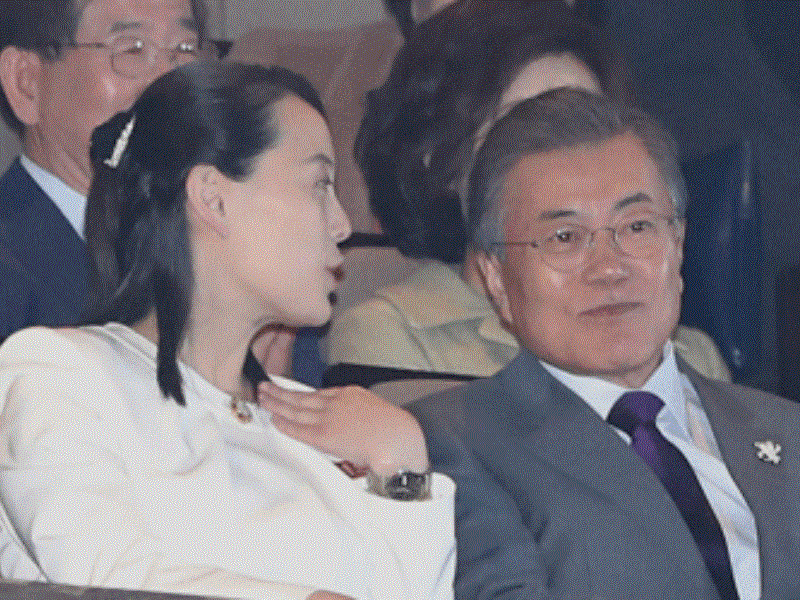 Ông Moon, em gái ông Kim gặp lần thứ tư trong 3 ngày