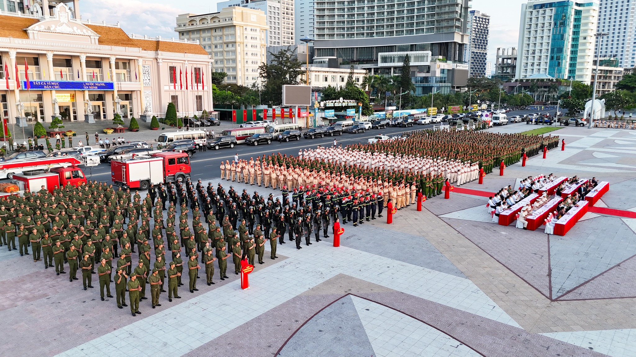 Công an tỉnh Khánh Hòa ra quân đợt cao điểm trấn áp tội phạm