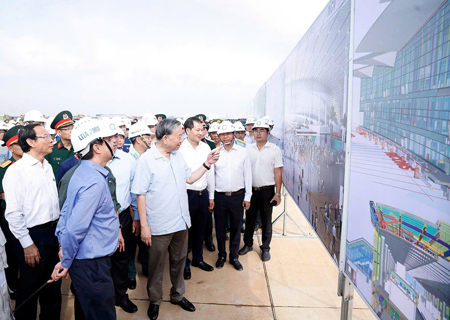 Hiện thực hóa khát vọng sân bay Long Thành - Bài 2: Ngày đêm công trường không ngơi nghỉ