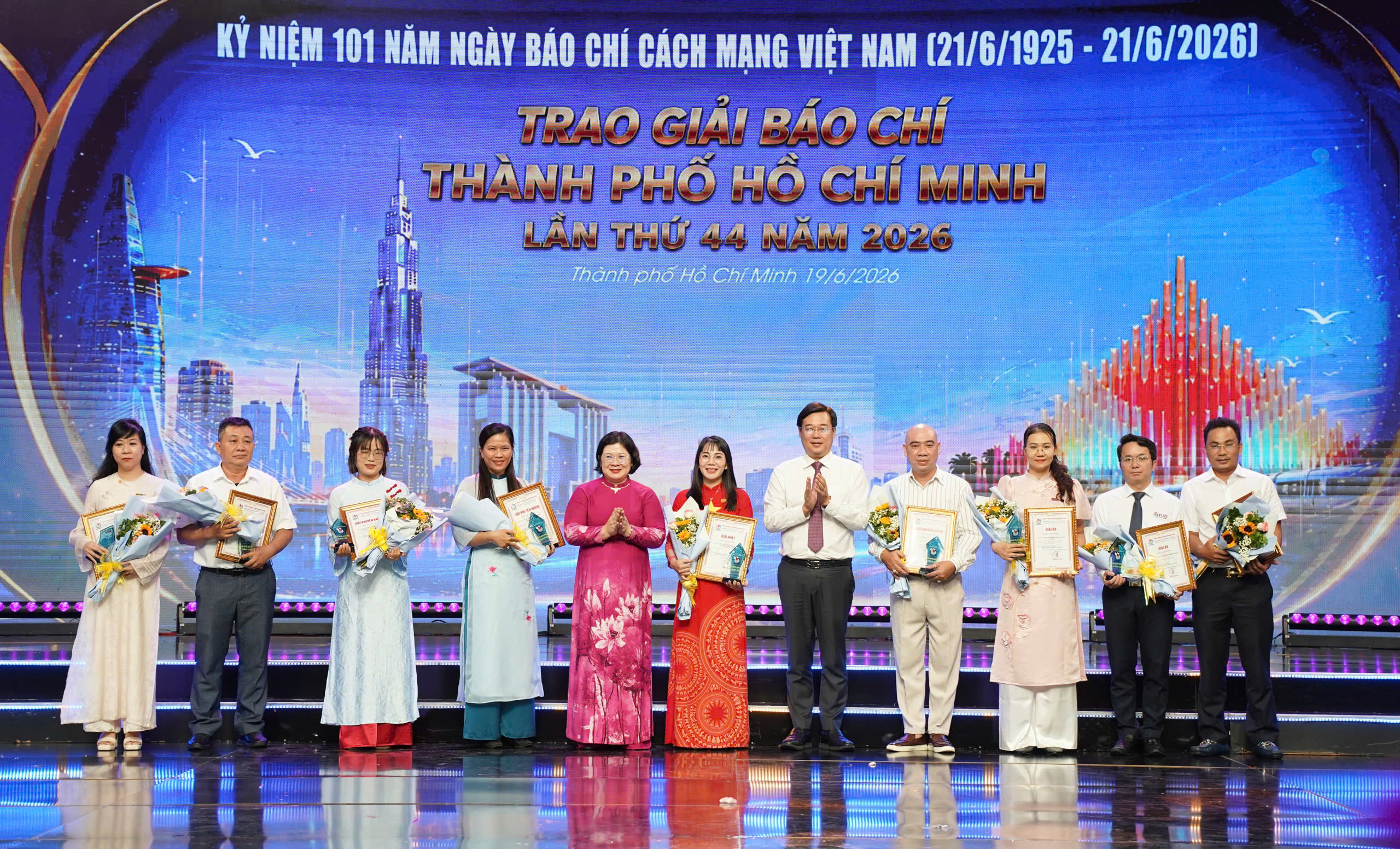 Báo Pháp Luật TP.HCM đoạt 9 giải báo chí TP.HCM lần thứ 44 - năm 2026