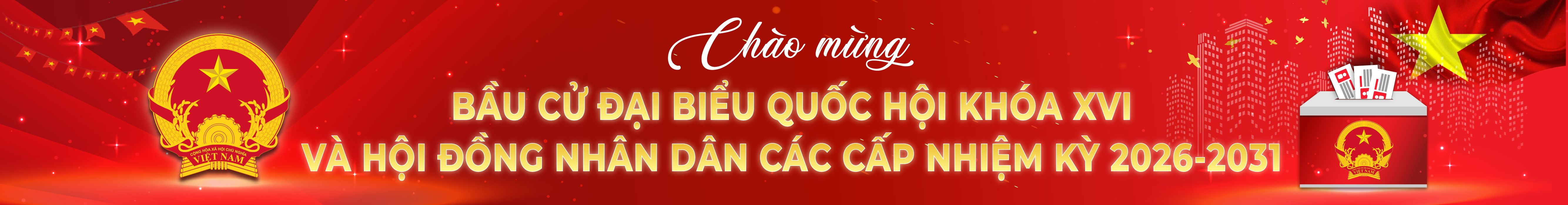 Bầu cử ĐBQH và HĐND 2026-2031