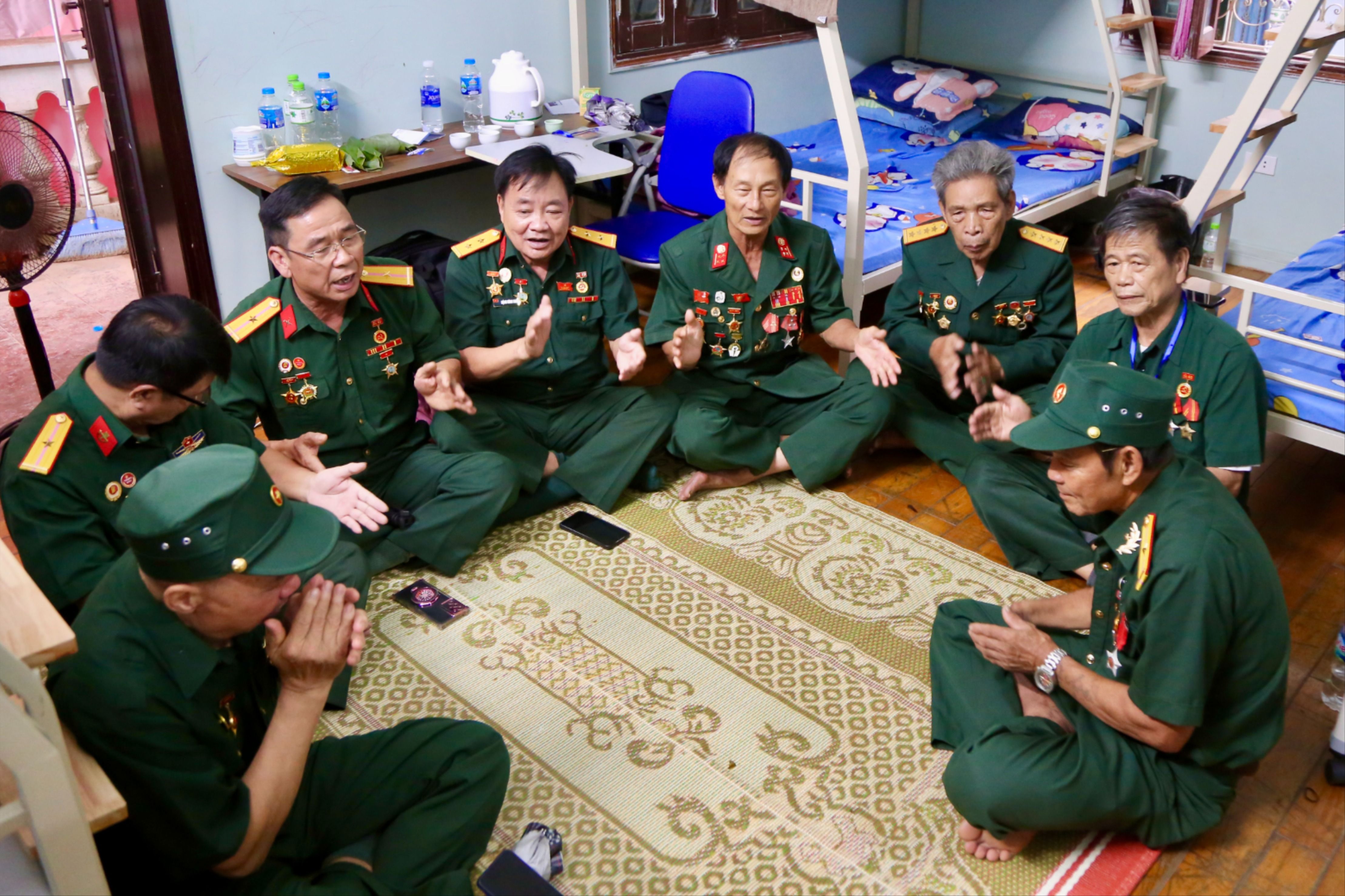 'Ngôi nhà chung' dành cho cựu chiến binh về xem diễu binh 2-9 tại Hà Nội 