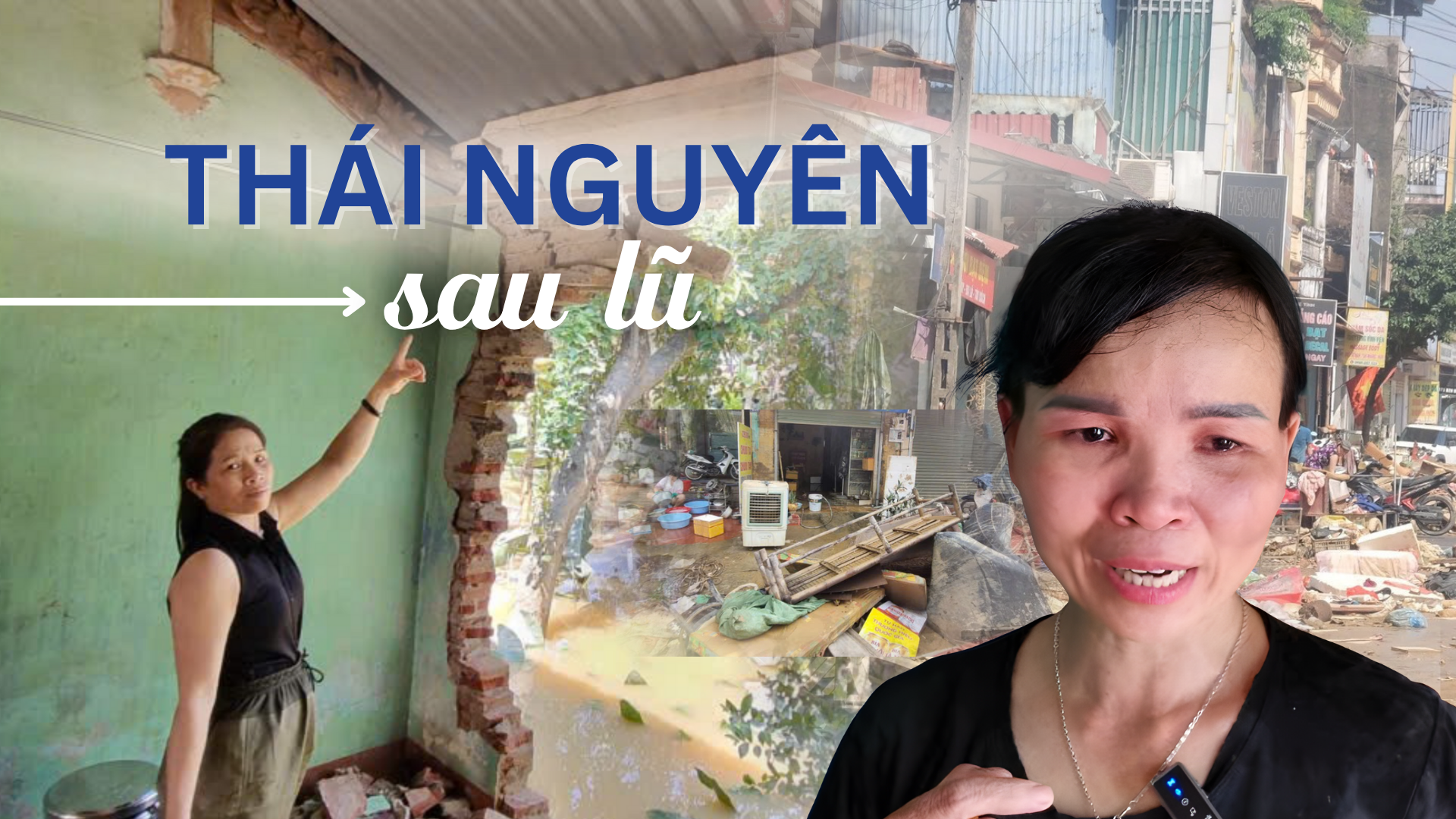 Nước lũ đi, nước mắt lại đầy