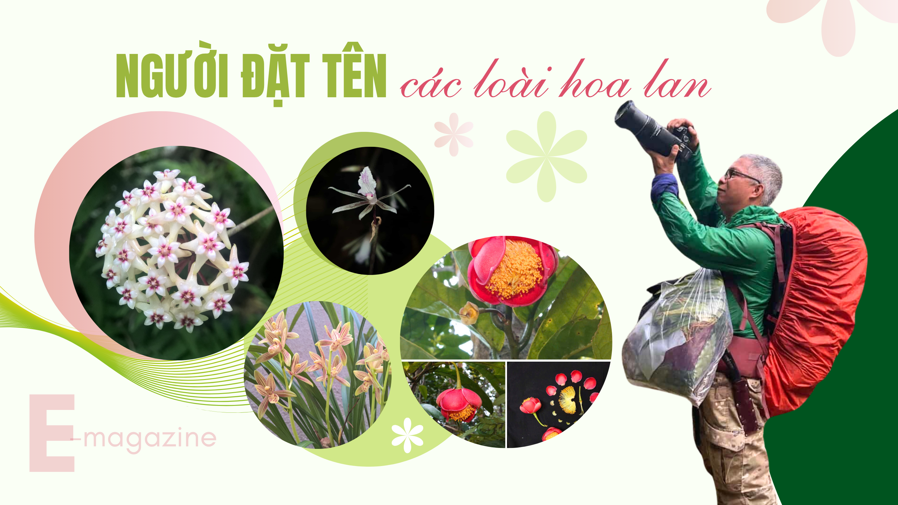 Chuyện thú vị về người đặt tên cho các loài hoa lan 