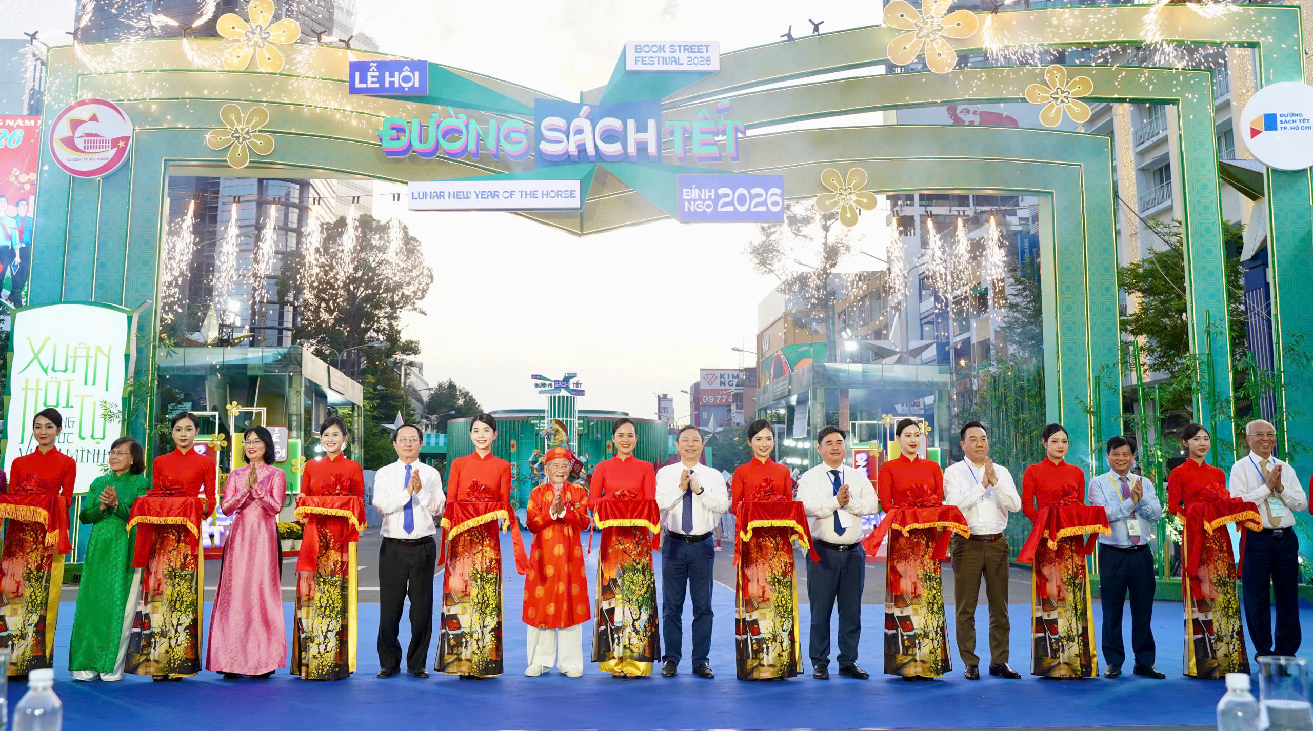 TP.HCM khai mạc Lễ hội Đường sách Tết với quy mô chưa từng có