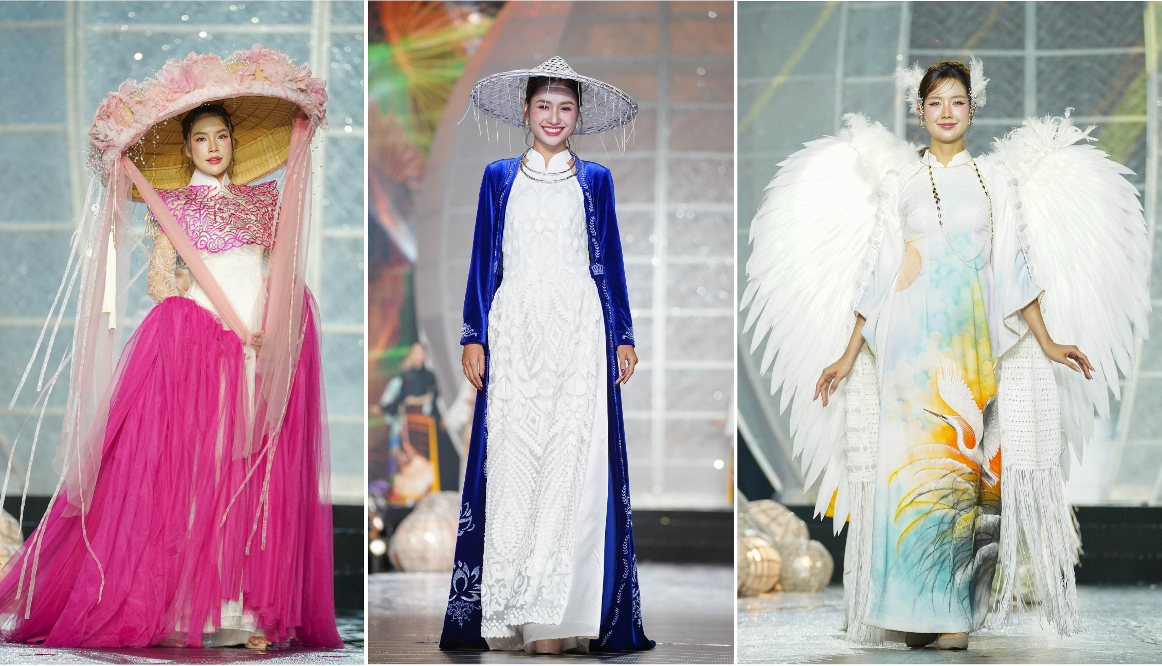 Mãn nhãn màn trình diễn tại Lễ hội Áo dài TP.HCM lần thứ 12