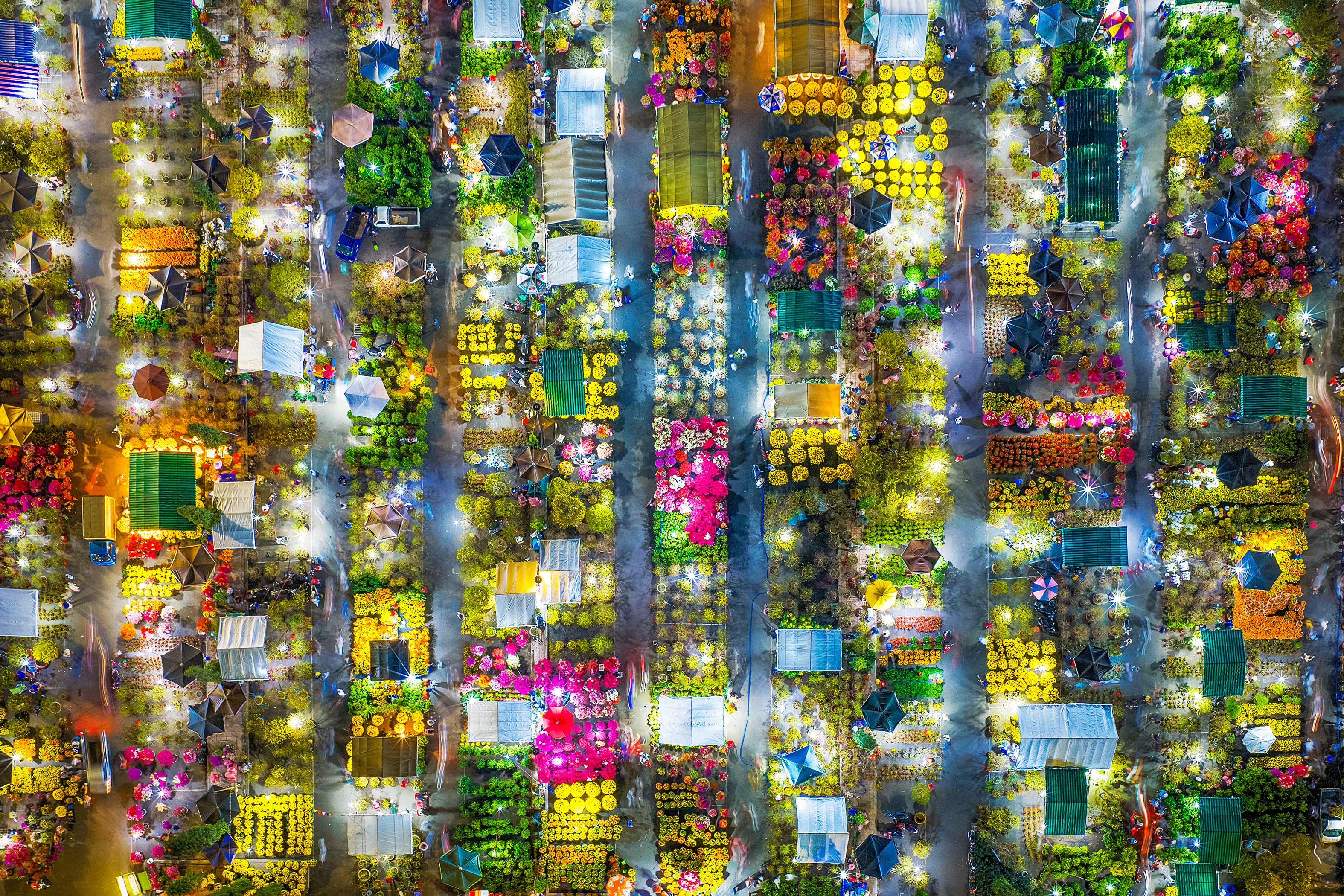 Những phiên chợ xuyên Tết ở phía Đông Nam TP.HCM