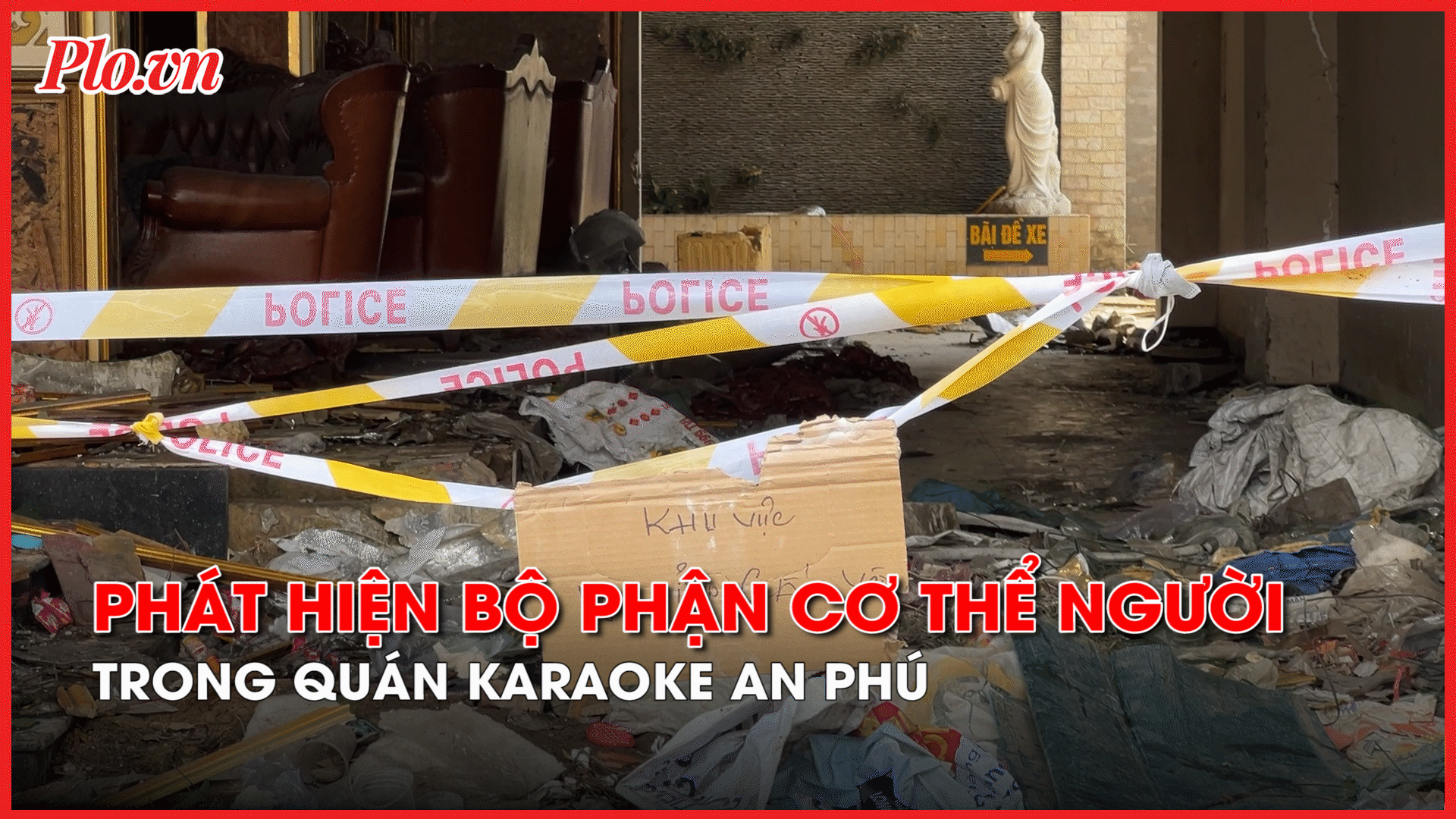 Một youtuber vào quán karaoke An Phú từng xảy ra vụ cháy 32 người chết quay phim, phát hiện bộ phận cơ thể người