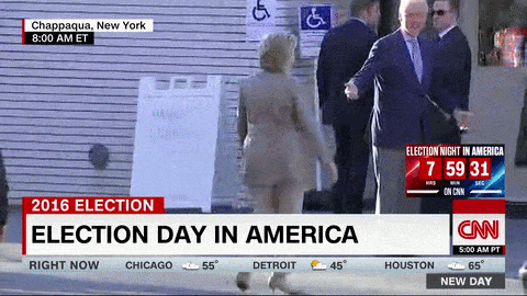 Bà Clinton bỏ phiếu cho chính mình ở New York ảnh 2