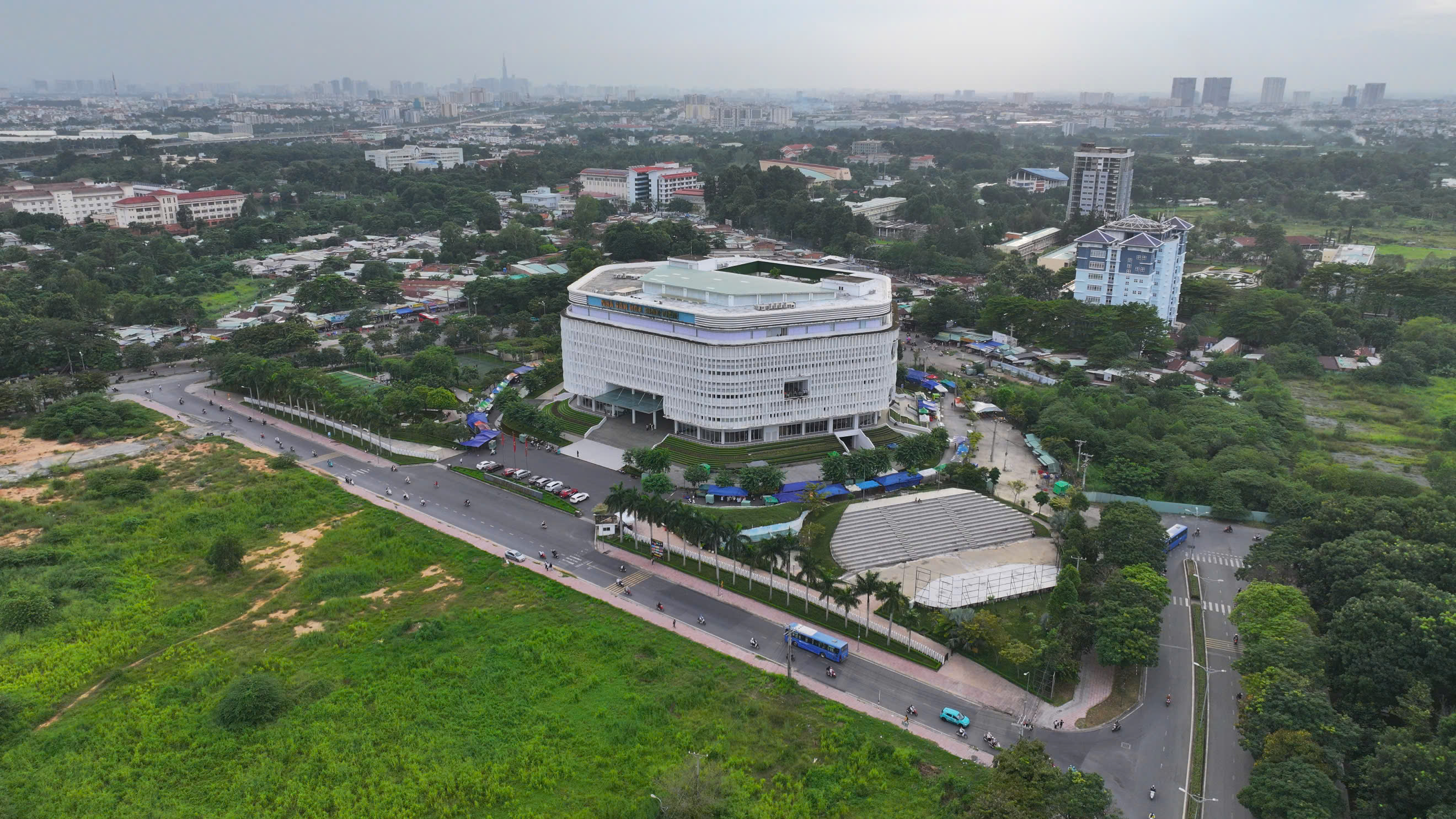 Dự án Đại học Quốc gia TP.HCM nỗ lực hoàn thiện hạ tầng, giải phóng mặt bằng