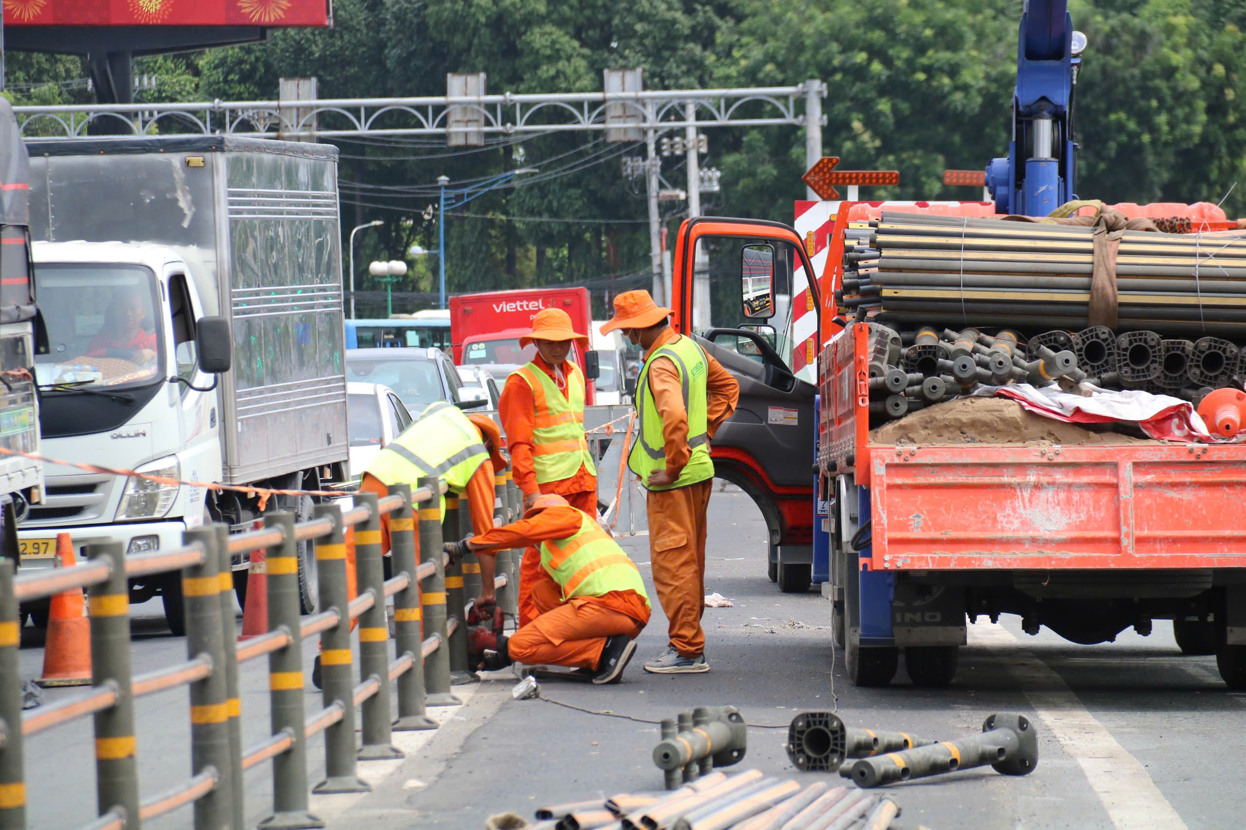 Hàng loạt điều chỉnh mới tại các tuyến đường vào sân bay Tân Sơn Nhất
