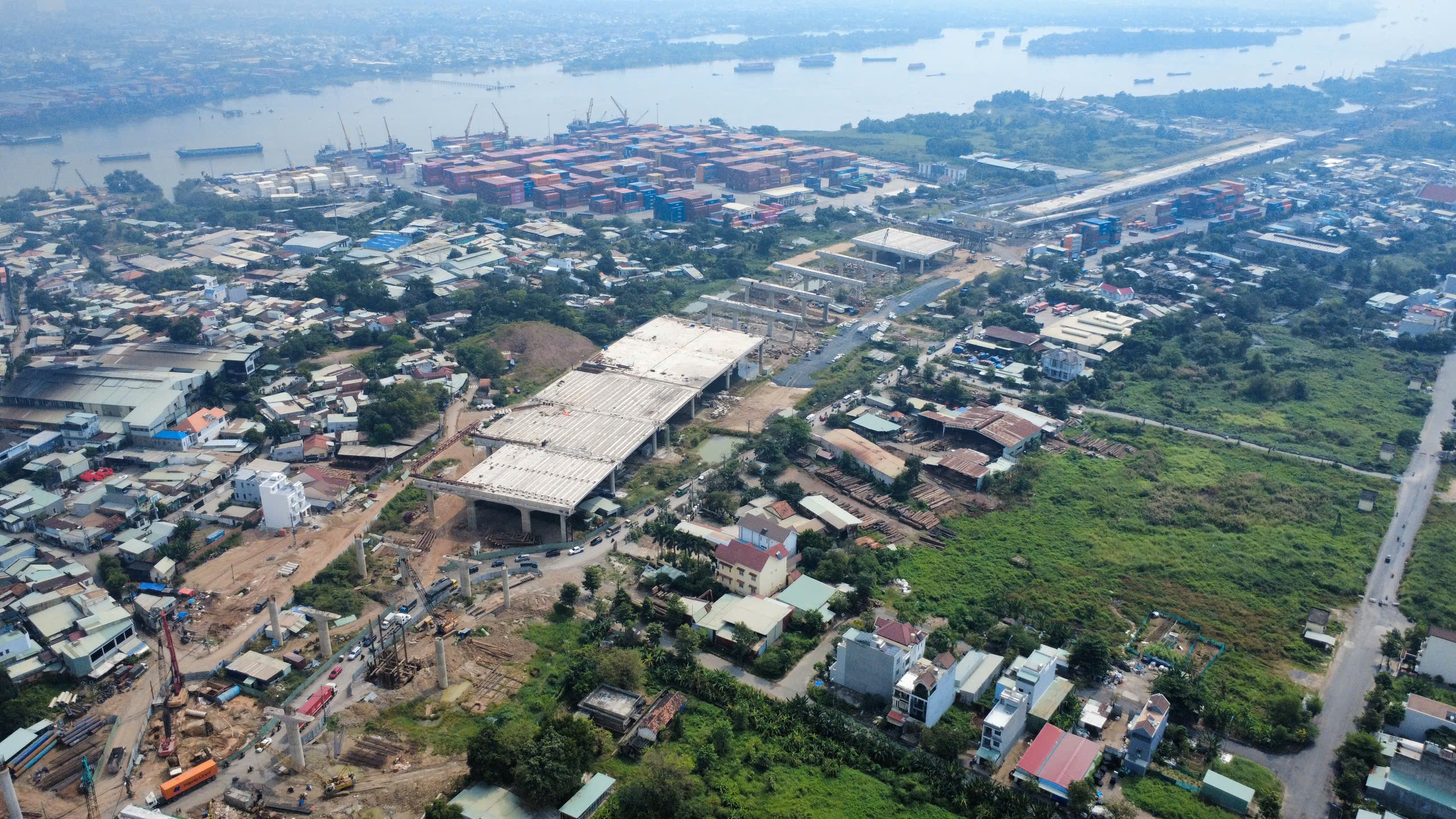 Toàn cảnh nút giao Tân Vạn, hạng mục phức tạp nhất trên Vành đai 3 TP.HCM