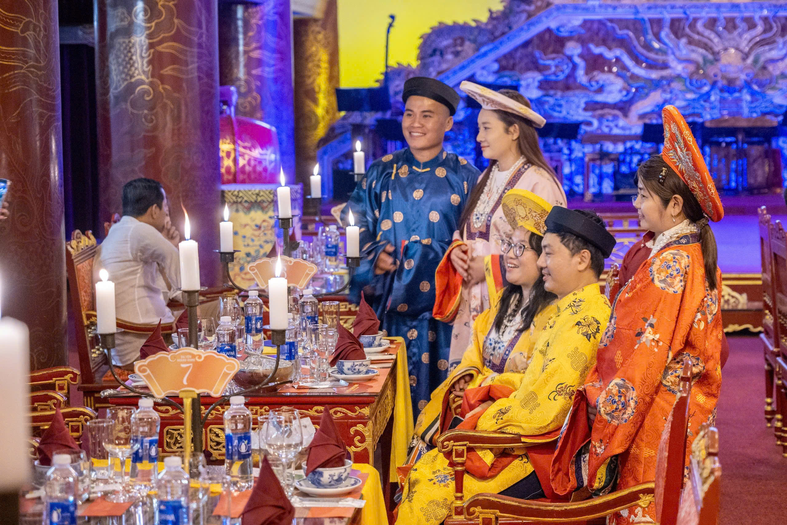 'Dạ yến Hoàng cung' ở Đại nội Huế tái hiện không gian yến tiệc triều Nguyễn