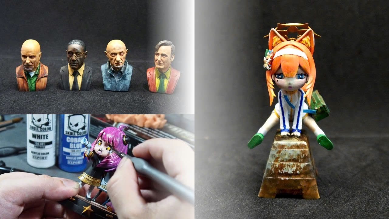 Chàng trai 'hô biến' bản in 3D thành nhân vật hoạt hình sống động