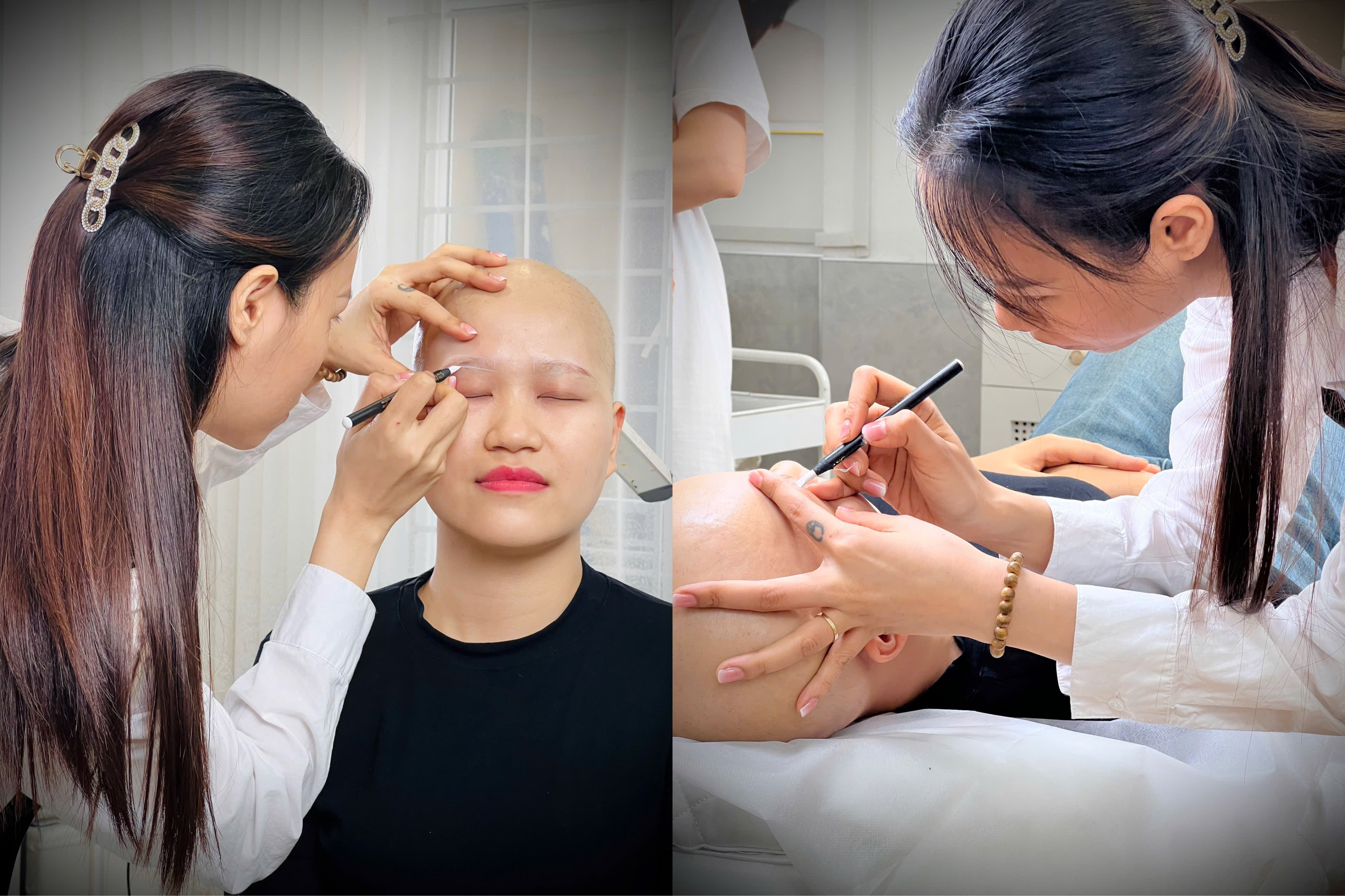 Lan toả yêu thương đến bệnh nhân ung thư qua dự án phun xăm thẩm mỹ miễn phí