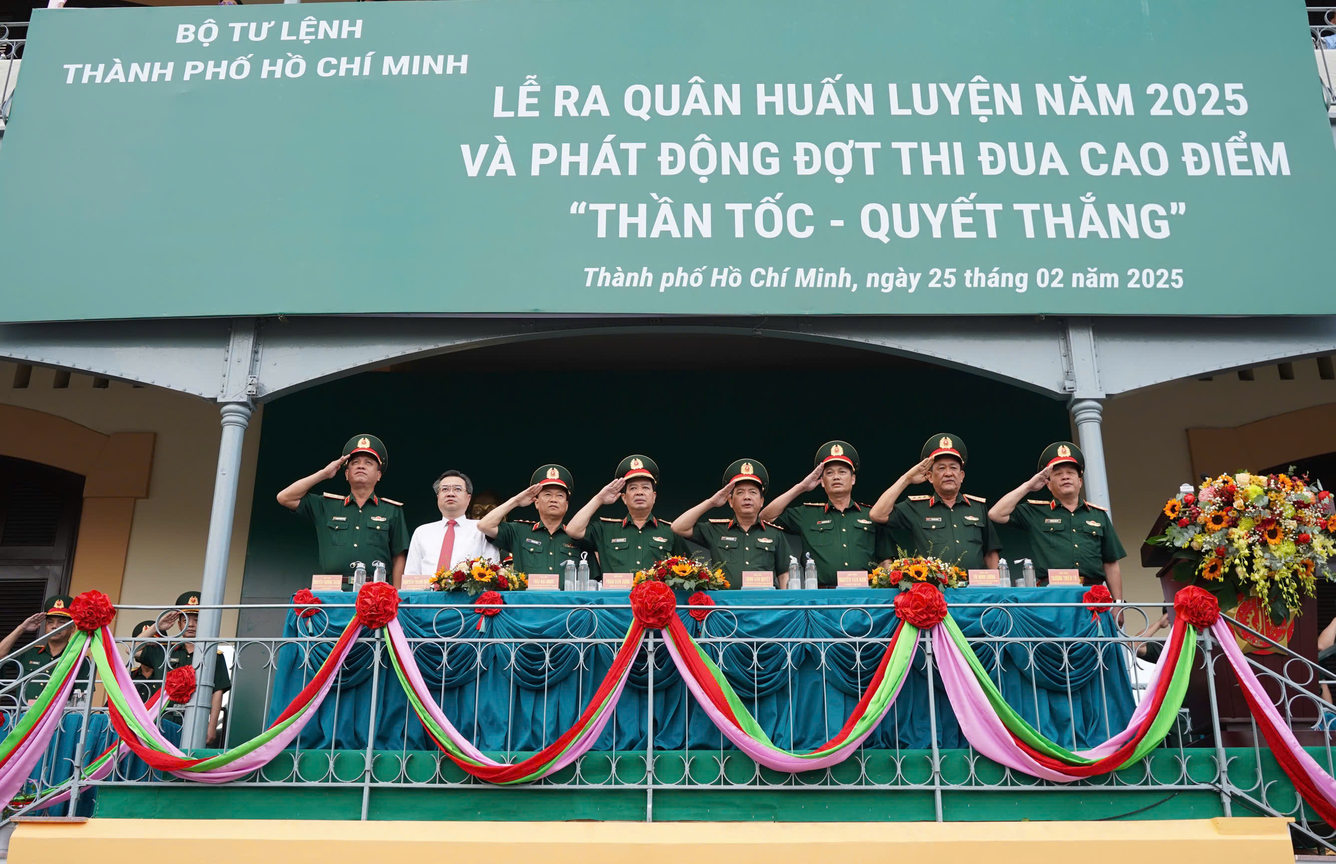 Thượng tướng Trịnh Văn Quyết: Lực lượng vũ trang TP.HCM vững mạnh toàn diện