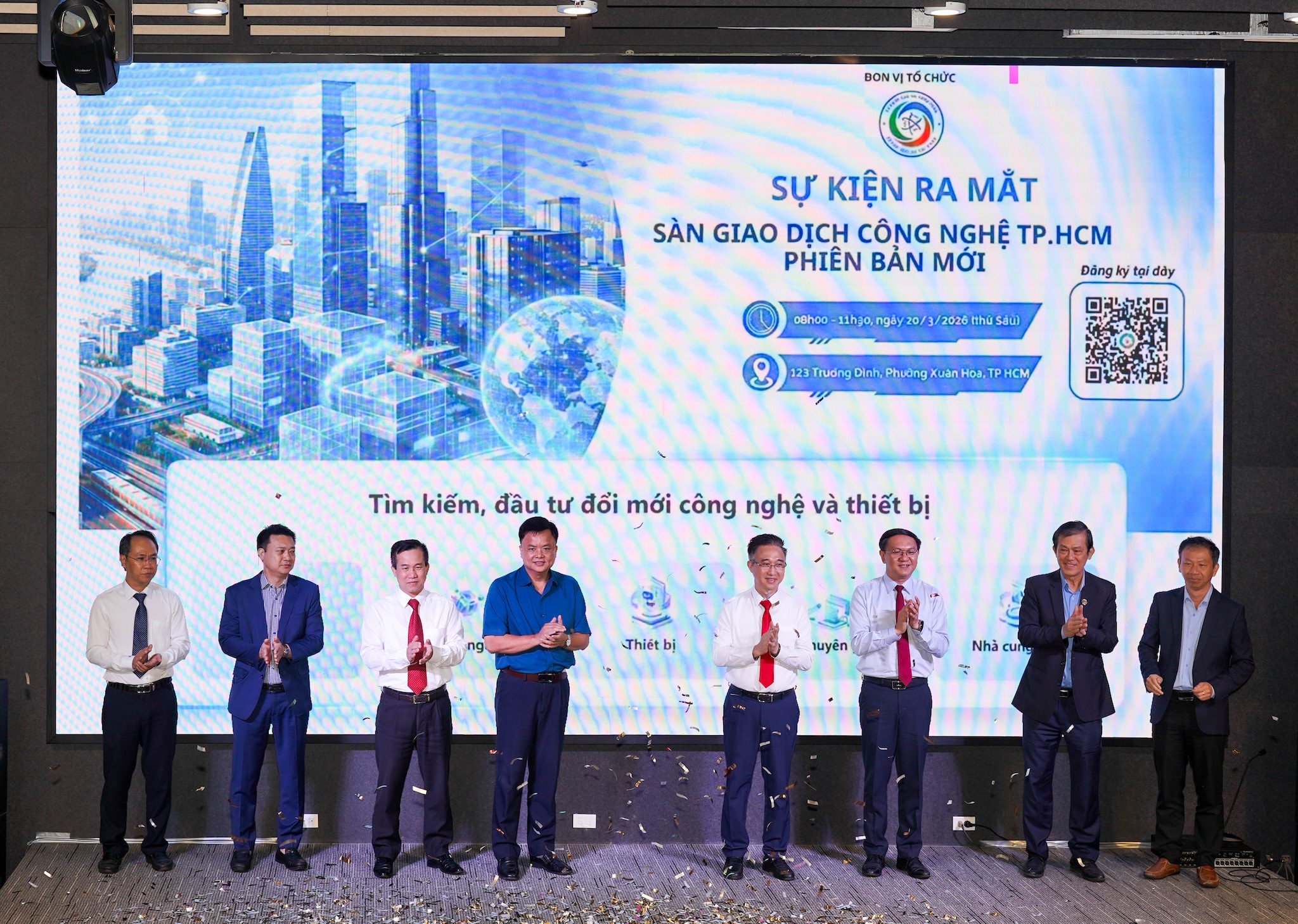 TP.HCM ra mắt Sàn giao dịch Công nghệ phiên bản mới