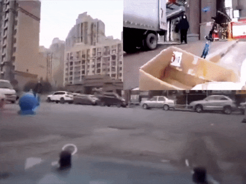 Sợ Corona, dùng xe điều khiển từ xa để mua bánh