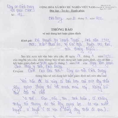Vụ anh Nhựt chết tại trụ sở công an: Thông báo kết quả giám định chữ viết, pháp y ảnh 3