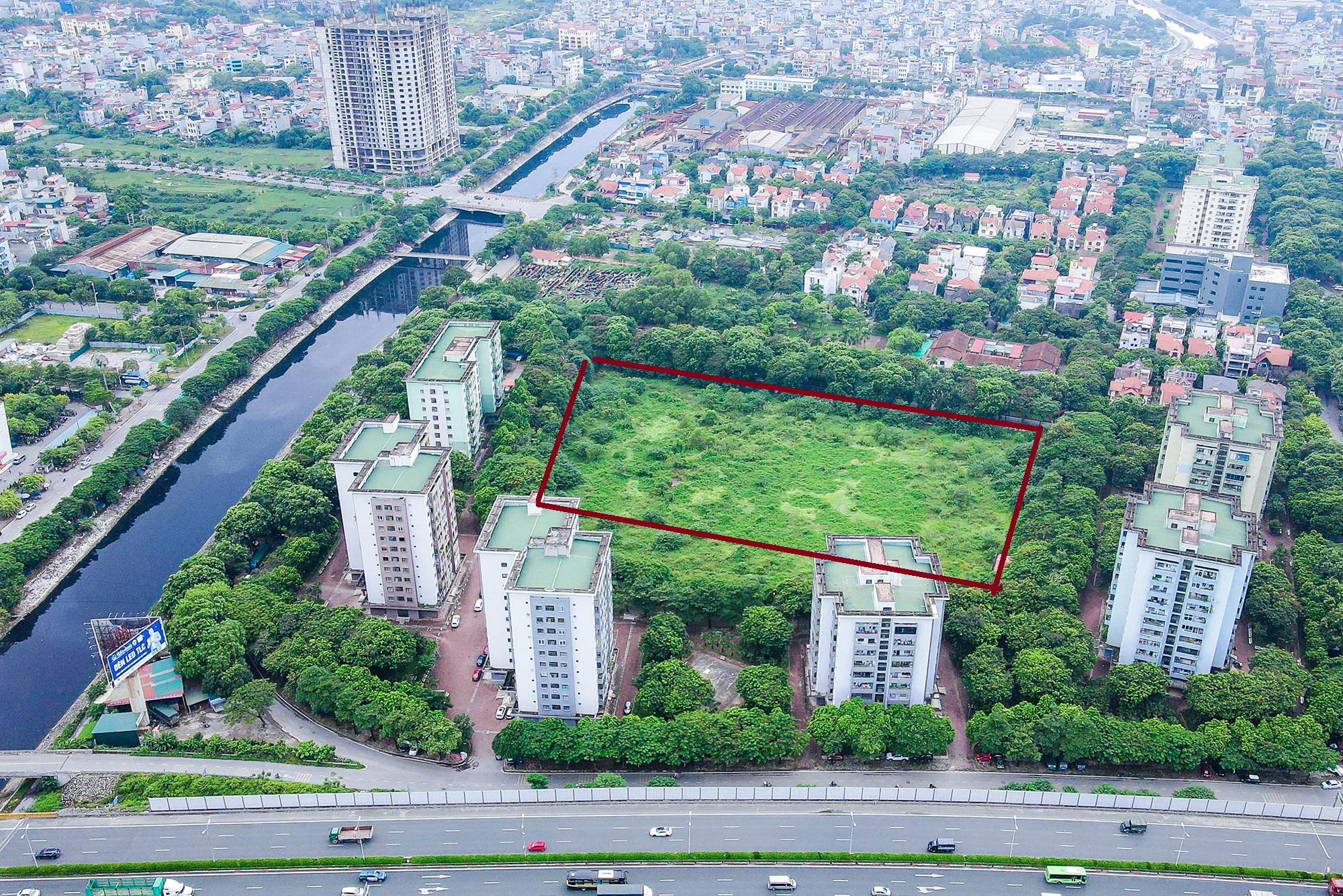 Cận cảnh những khu đất được đề xuất thu hồi để xây trường học ở quận Hoàng Mai