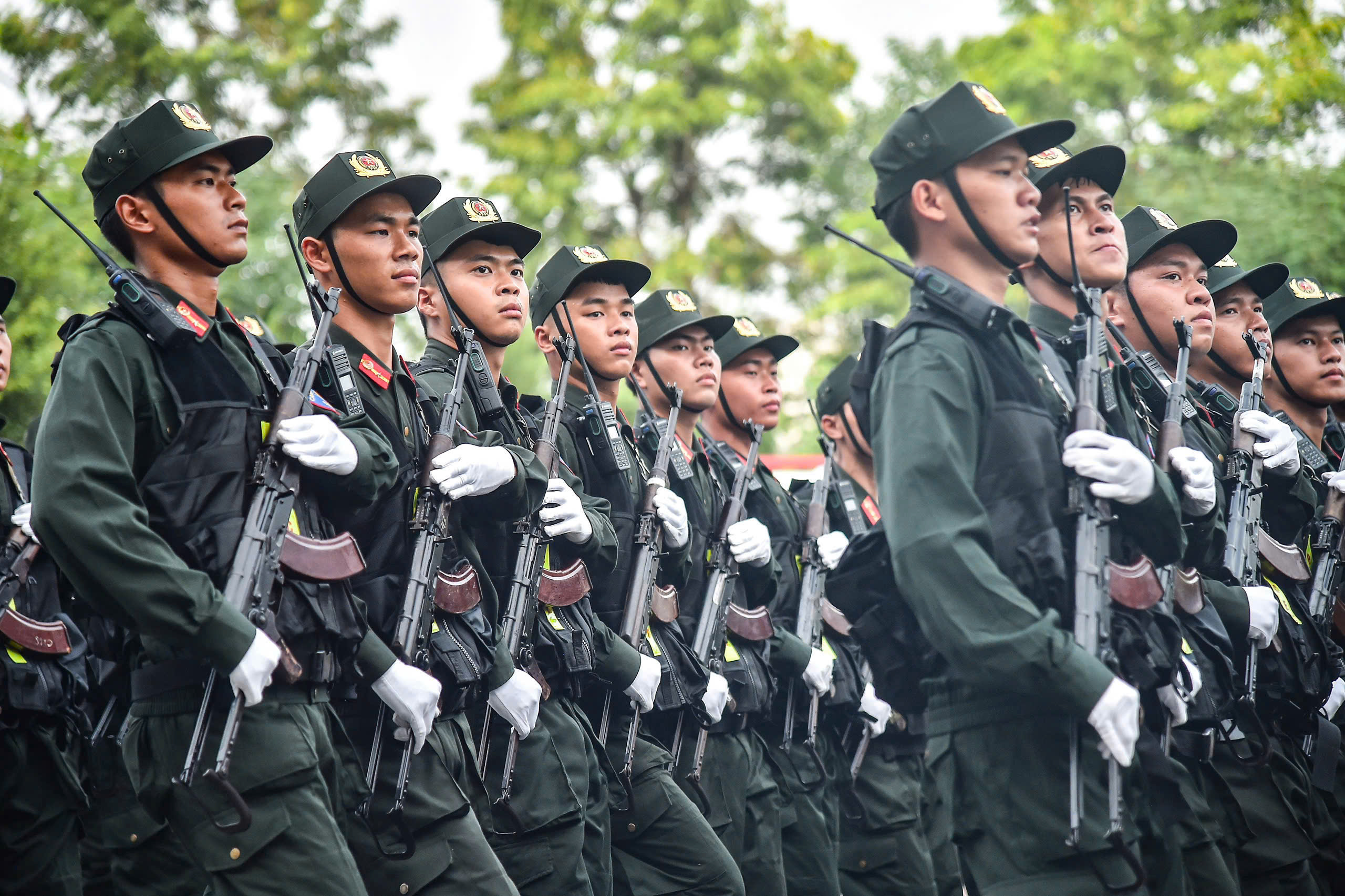 Công an Hà Nội hợp luyện, sẵn sàng bảo đảm an ninh trật tự dịp 19-8 và 2-9