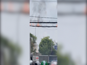 Cháy nổ trụ điện ở Gò Vấp, nhiều hộ dân mất điện