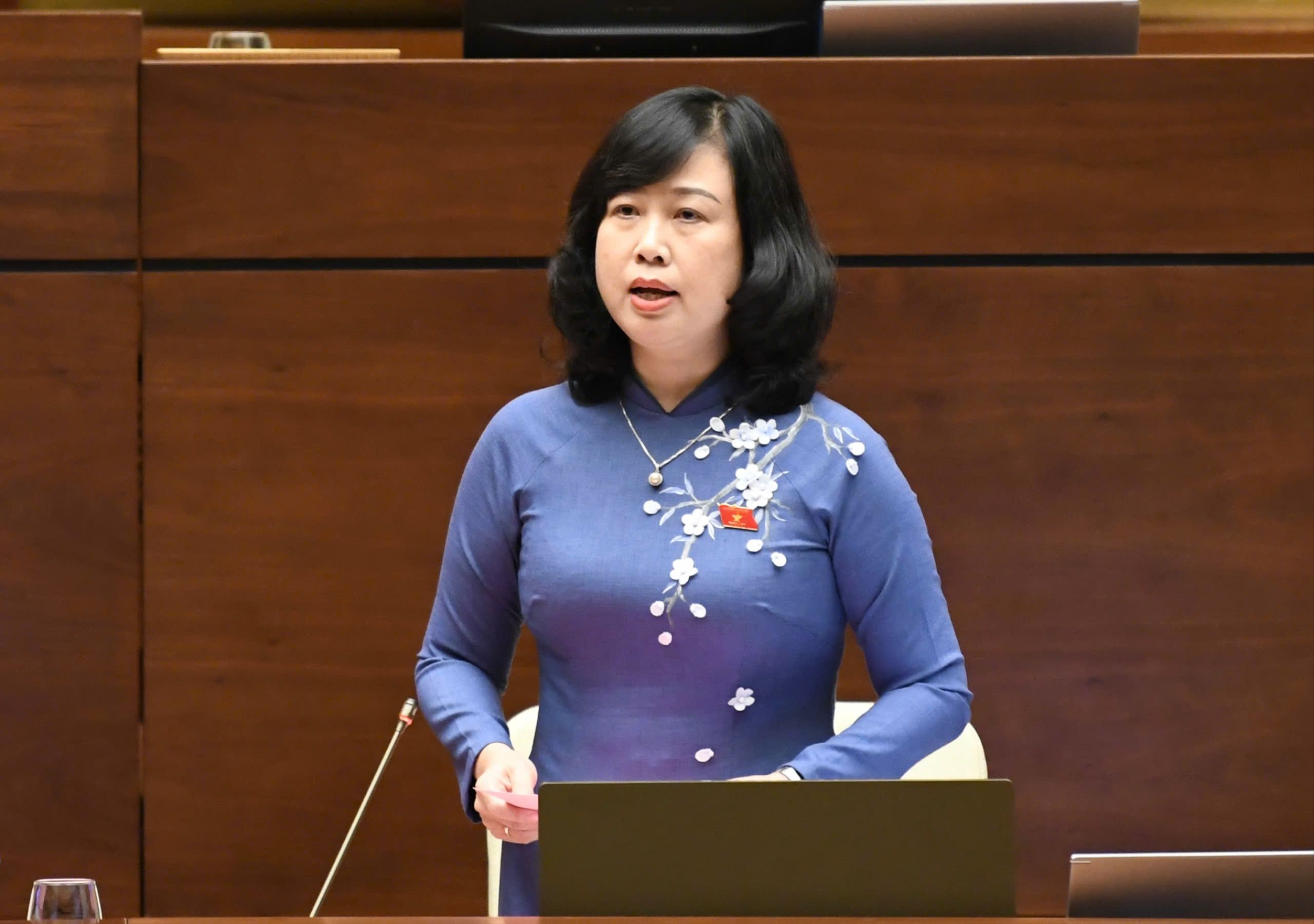 Chân dung của Bộ trưởng Bộ Y tế Đào Hồng Lan