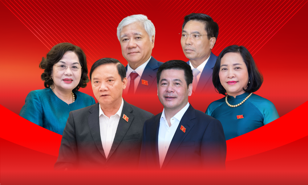 Quốc hội khóa XVI có 6 Phó Chủ tịch