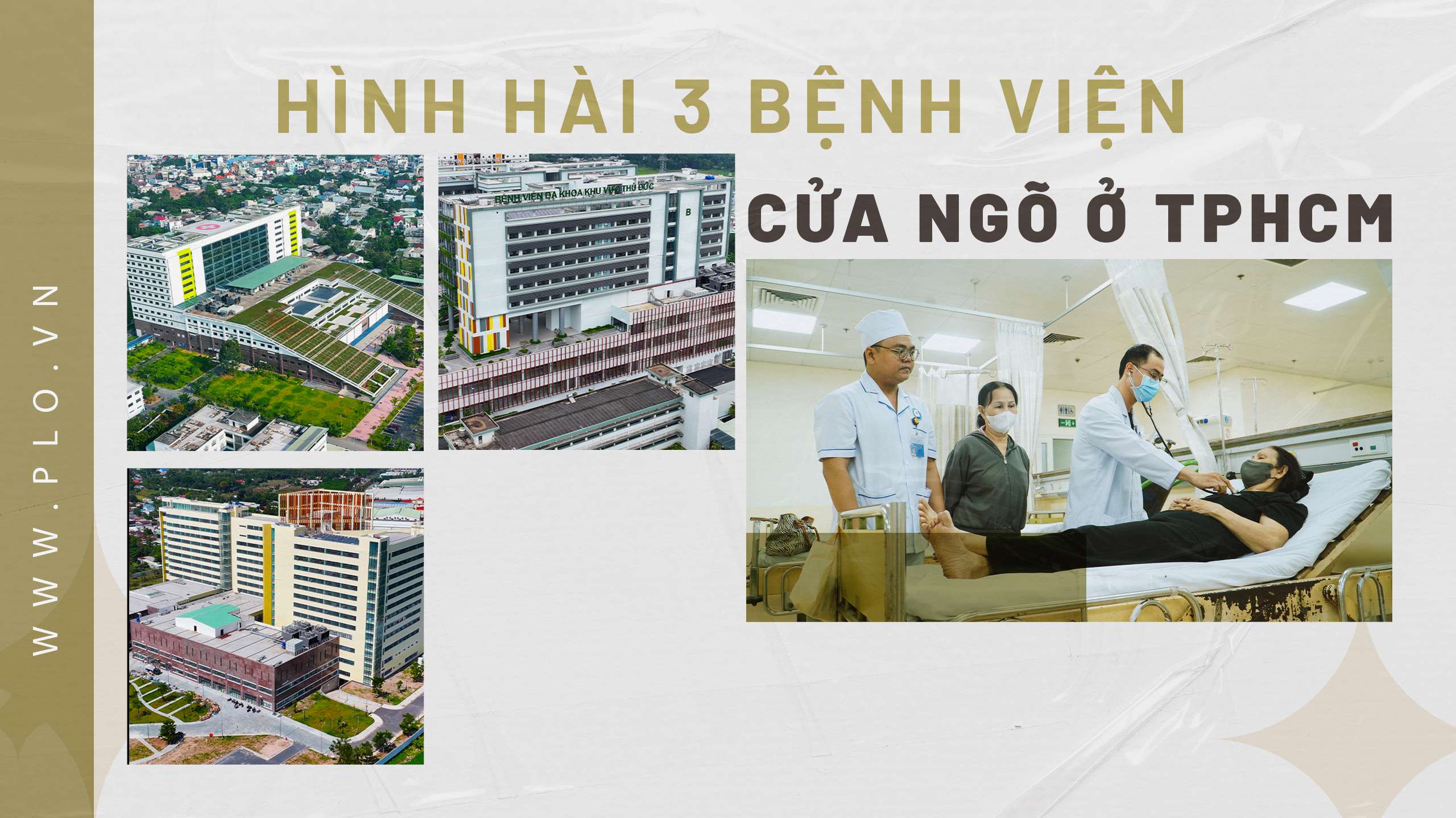Hình hài 3 bệnh viện cửa ngõ ở TP.HCM