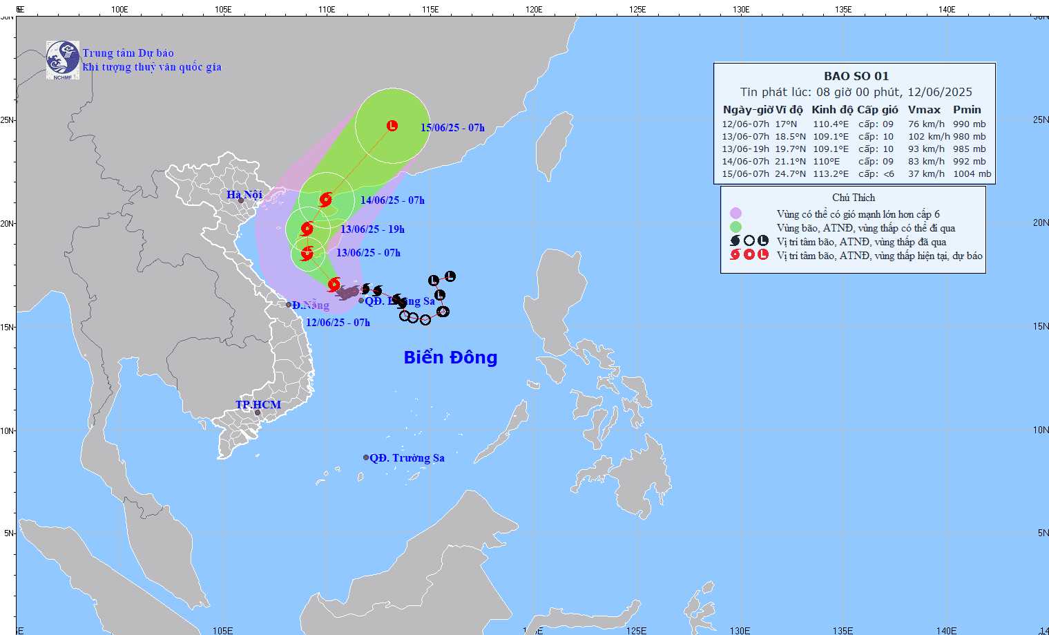 Dừng mọi hoạt động du lịch ở Cô Tô để phòng chống bão số 1