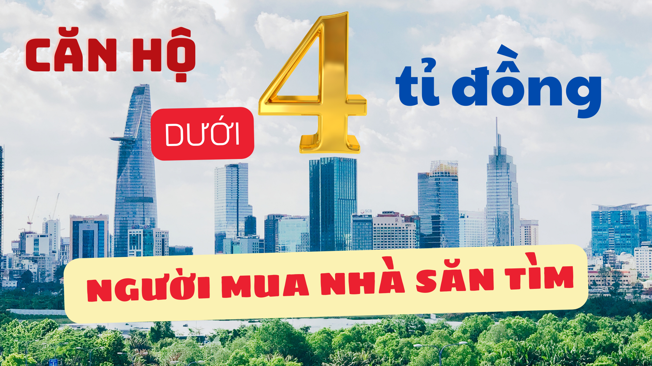 Video: Người mua 'săn' tìm căn hộ giá dưới 4 tỉ đồng 