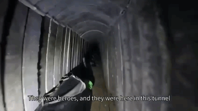 Israel công bố video đường hầm nơi 6 con tin bị giết 