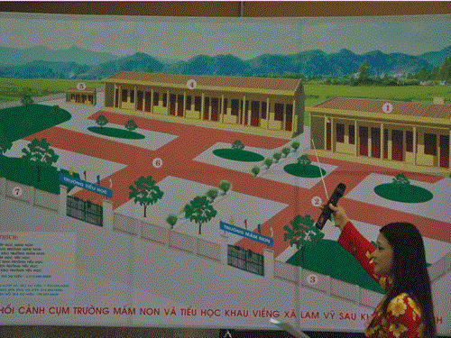 Dân góp 1000 ngày công cùng địa phương xây trường học