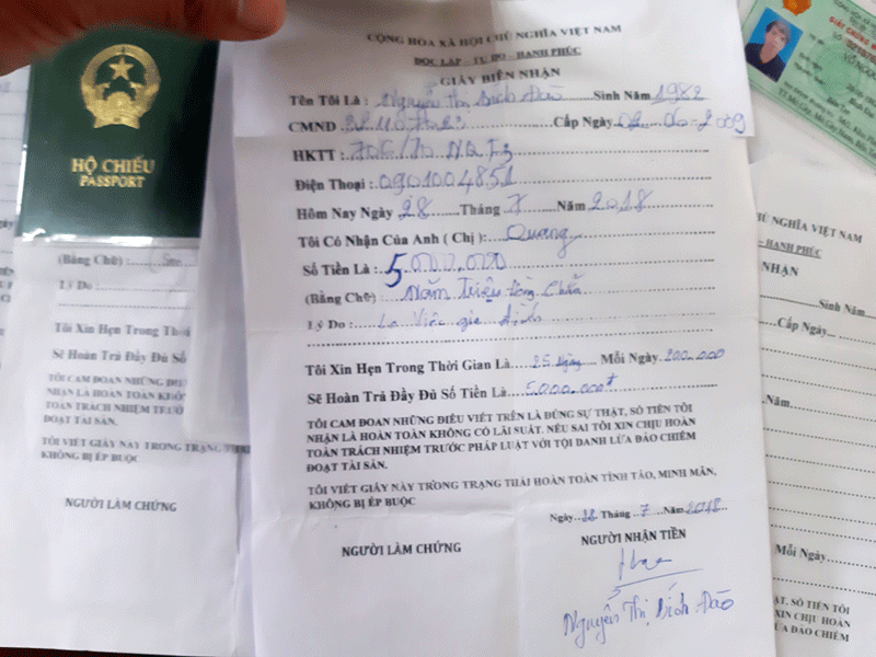 Điều tra nhóm người đến miền Tây cho vay lãi nặng