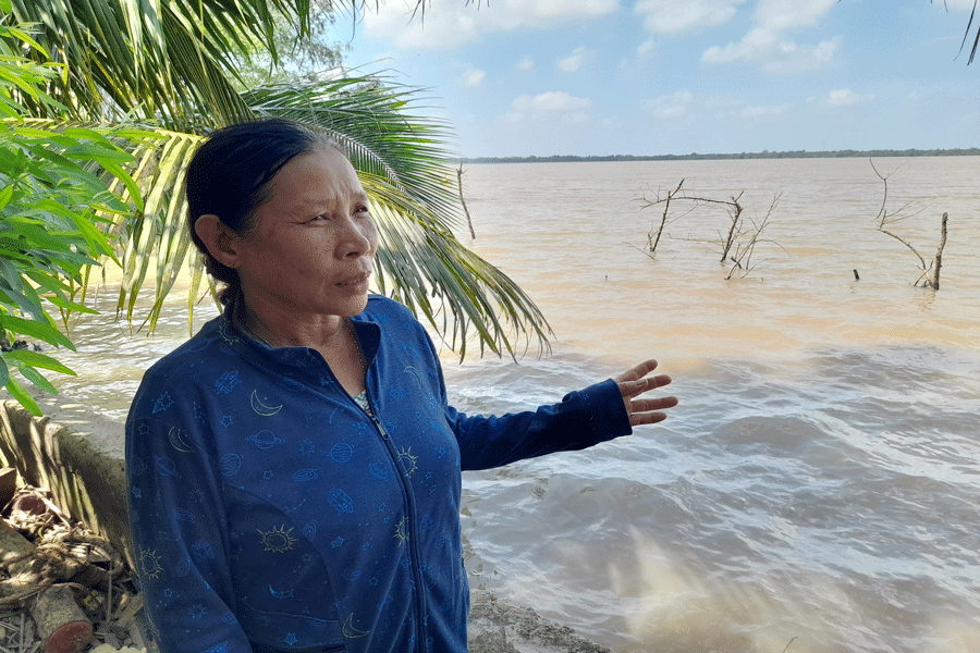 Bến Tre tiếp tục cho khai thác mỏ cát Cẩm Sơn trên sông Cổ Chiên