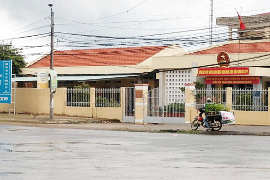 Viện KSND huyện Chợ Lách. Ảnh: ĐH