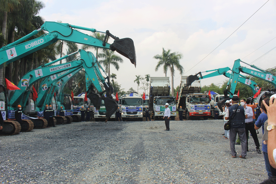 Dự án cầu Rạch Miễu 2 được khởi công hồi cuối tháng 3-2022