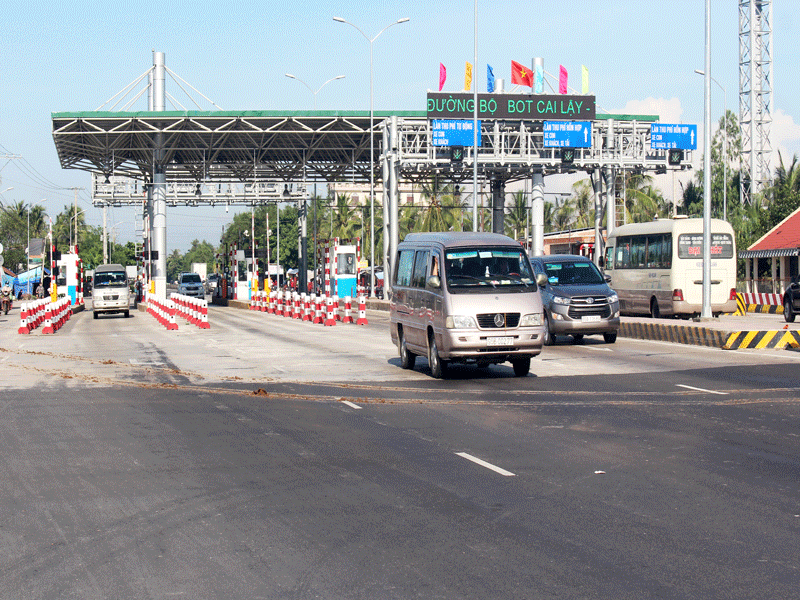 Dự kiến Trạm BOT Cai Lậy sẽ thu phí trở lại vào tháng 8-2022
