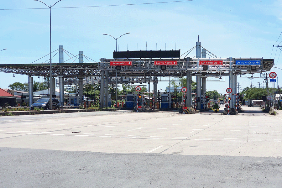 Các phương tiện trong bán kính 10km sẽ được miễn, giảm phí qua trạm BOT Cai Lậy