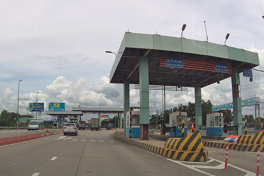 Cao tốc TP.HCM - Trung Lương dừng thu phí từ ngày 1-1-2019 đến nay. Ảnh: Đ.HÀ