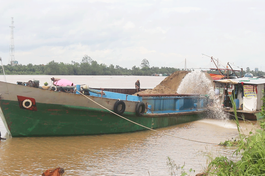 Bến Tre: Tăng cường công tác quản lý hoạt động khai thác khoáng sản