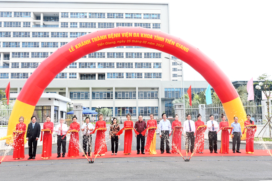 Tiền Giang khánh thành bệnh viện đa khoa 2.300 tỉ đồng