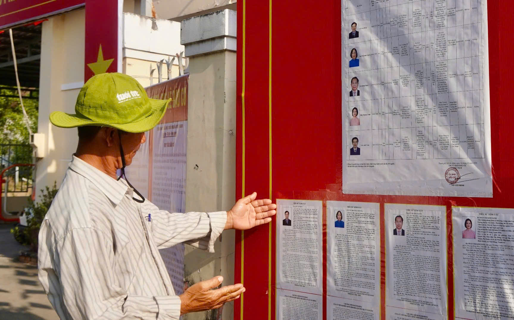 TP.HCM: Cử tri ấp Thiềng Liềng đã sẵn sàng gửi gắm niềm tin qua lá phiếu