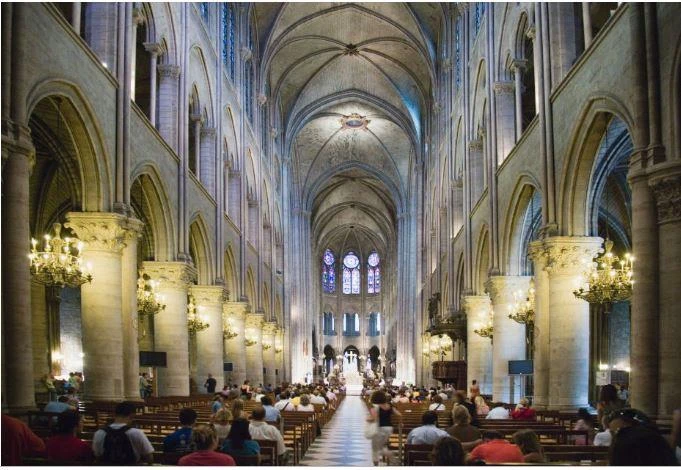 So sánh Nhà thờ Đức Bà Paris trước và sau vụ cháy ảnh 9