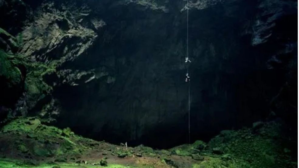 Hang động én ở Mexico.