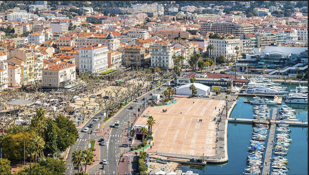 Cannes là địa điểm được biết đến nhiều nhất với các liên hoan phim. Ảnh: Wonderslist.