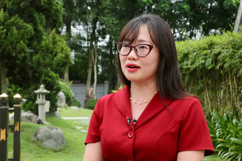 Bà Vương Thị Minh Hiếu - Phó Vụ trưởng Vụ Quản lý các khu kinh tế (Bộ KH&ĐT). Ảnh: MINH TRÚC Bà Vương Thị Minh Hiếu.jpg